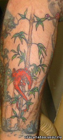 Значение и фото татуировки Бамбук. 415615-tattoo_salam_bamboo